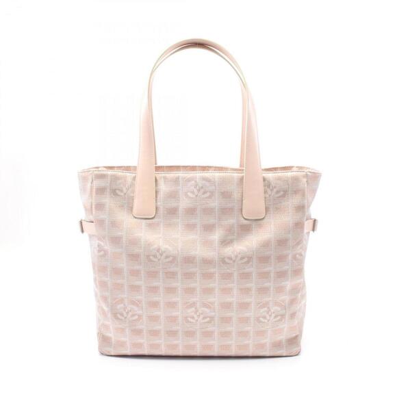 CHANEL Pink Leather Tote Bag - Picture 1 of 9